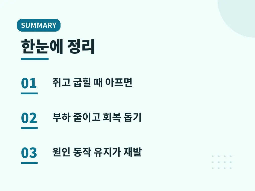 병원에 빨리 가야 하는 신호 이미지