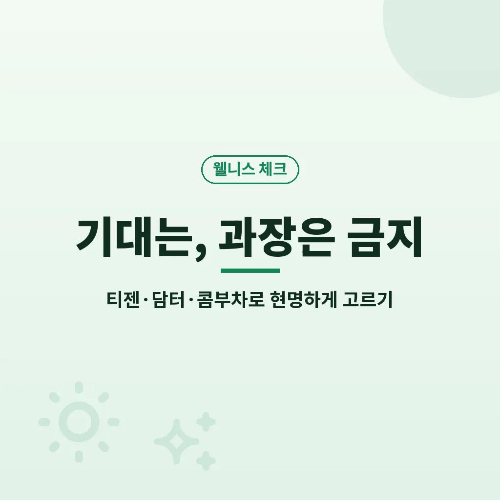 콤부차 효능 핵심요약 이미지