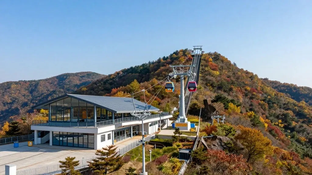 가리왕산 케이블카 시설 및 서비스 특징 이미지