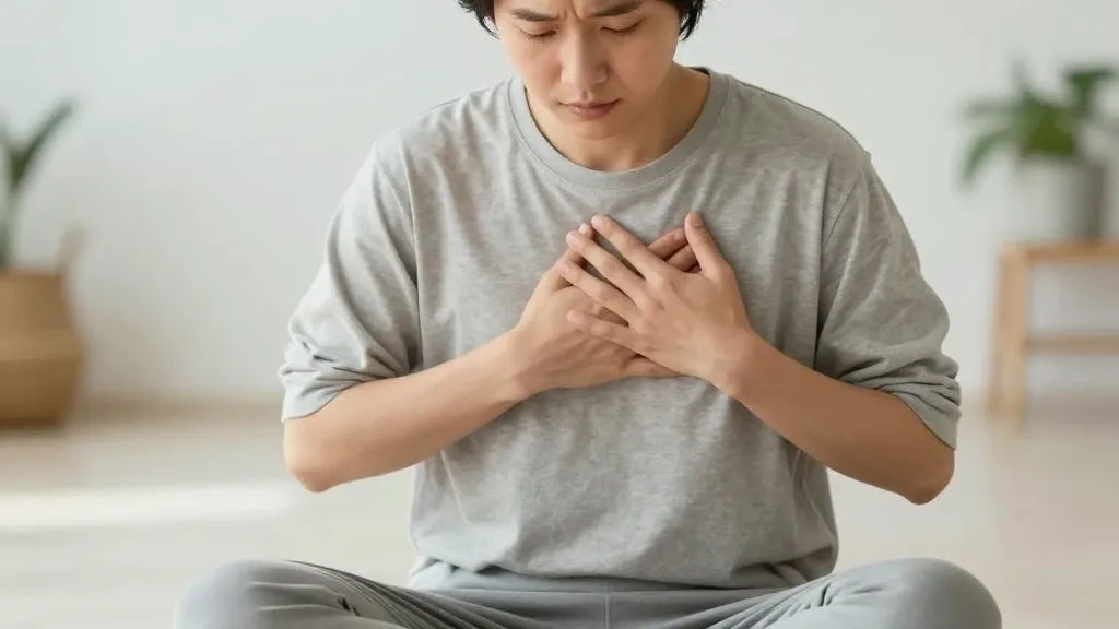 가슴뼈 소리 예방과 관리법 이미지