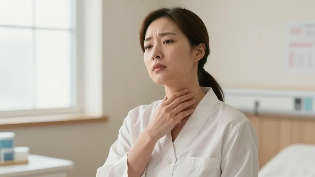 갑상선 혹 관리 단계별 절차 이미지