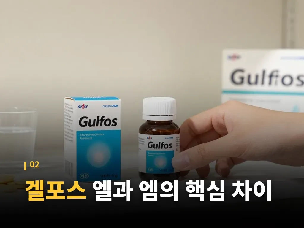 겔포스와 비슷한 위장약 비교 이미지