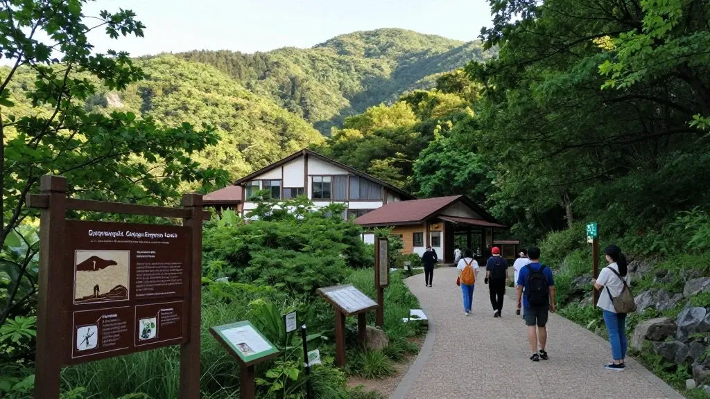 계룡산 생태탐방원 생태계 보전 노력 이미지