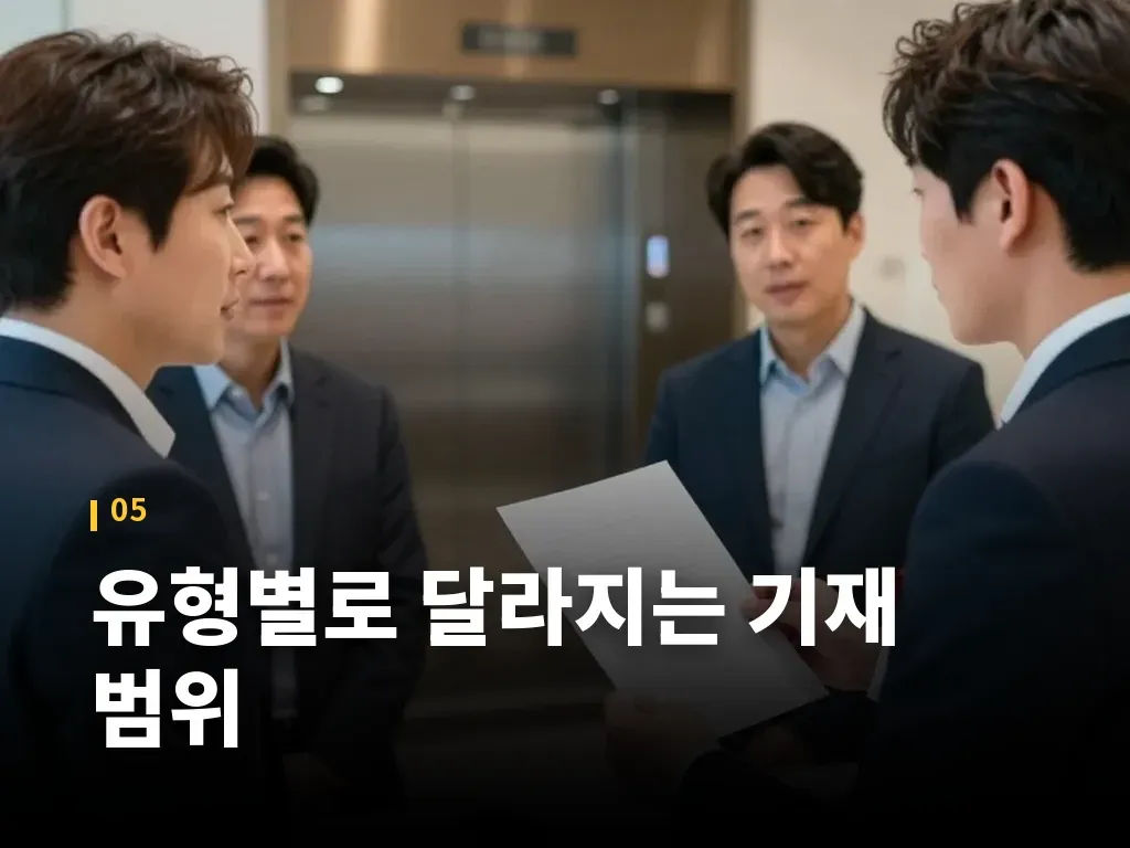 분쟁을 줄이는 특약과 문구 이미지
