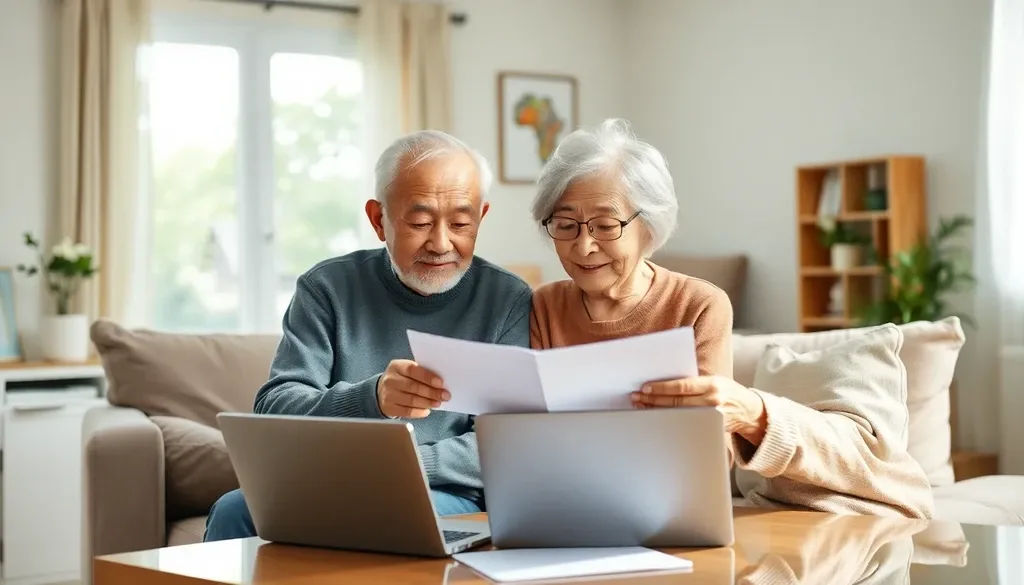 고령자 복지주택 임대료와 거주 기간 조건 이미지