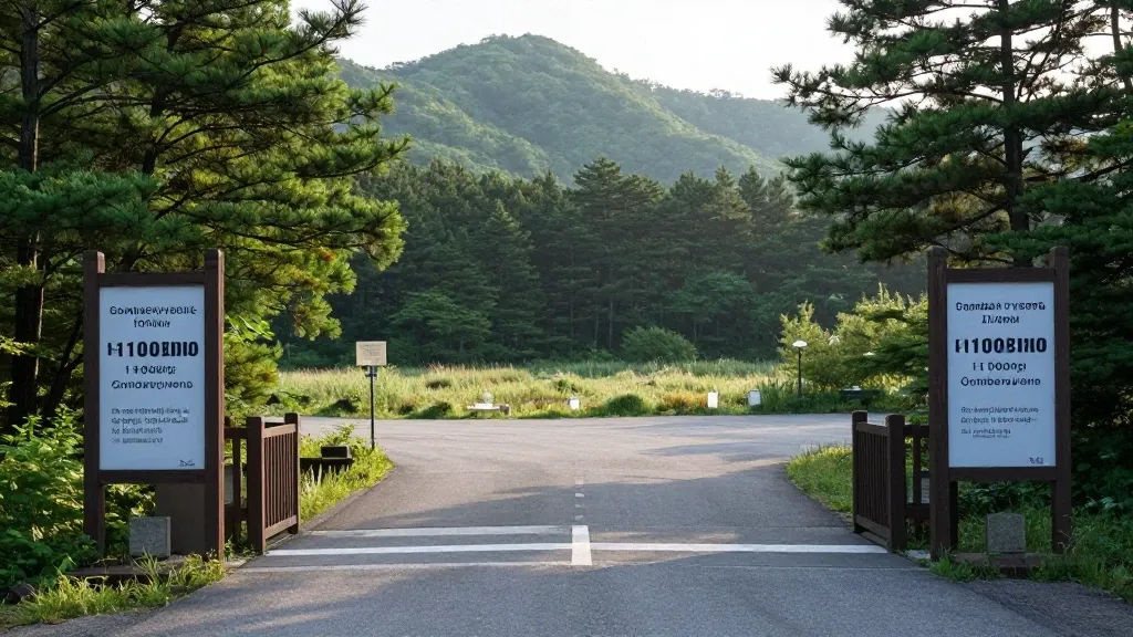 곰배령 예약 관련 비용 및 환불 정책 이미지