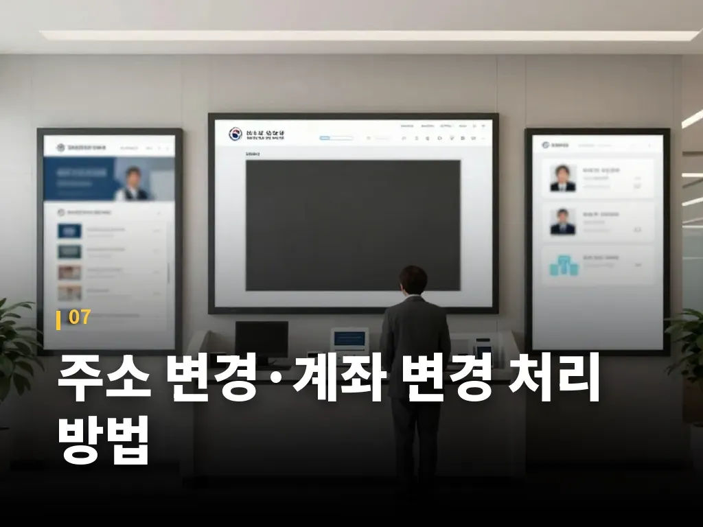 공무원연금관리공단 홈페이지 활용 시 주의할 점 이미지
