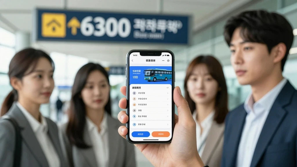 공항버스 예매 시 유의사항과 꿀팁 이미지