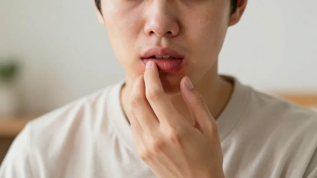 구순염 원인별 대처법 단계별 설명 이미지