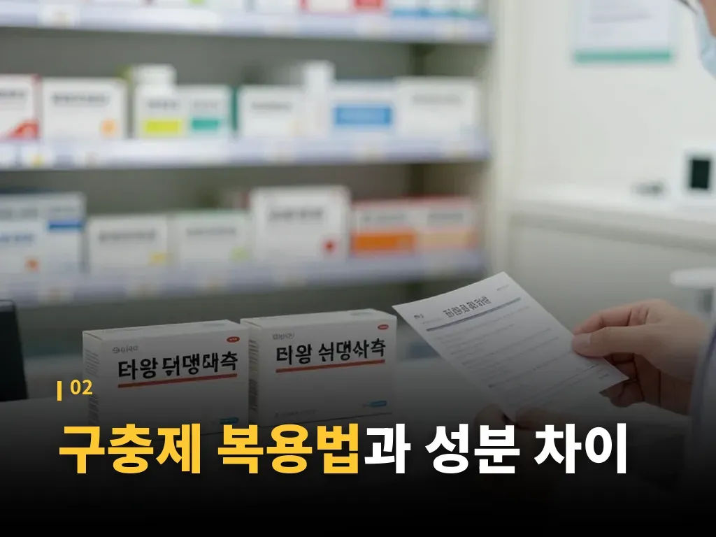 연령별 복용 기준 이미지