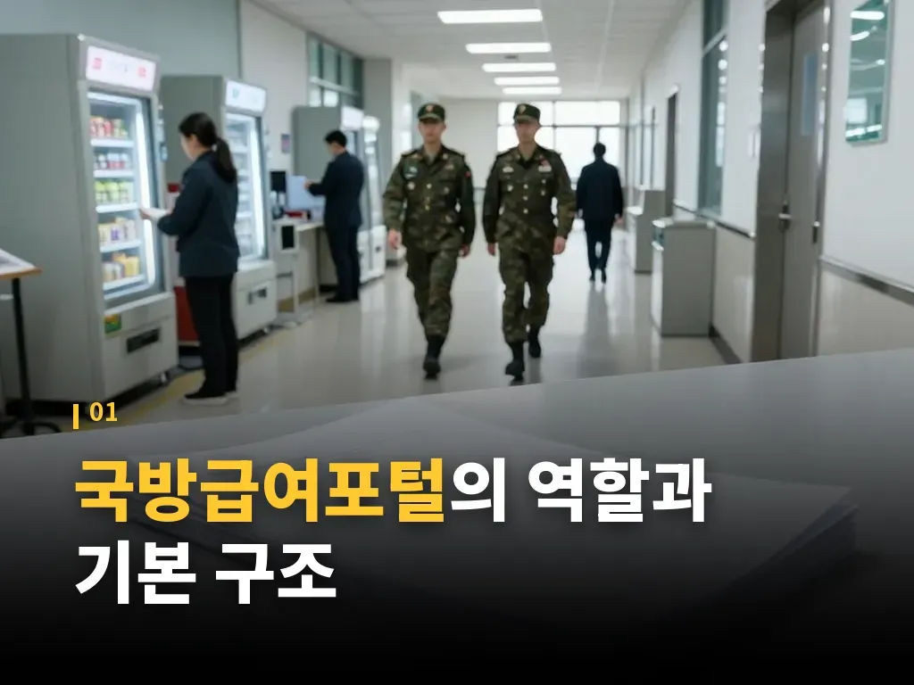 국방급여포털 급여명세서와 증명서 발급 차이 이미지