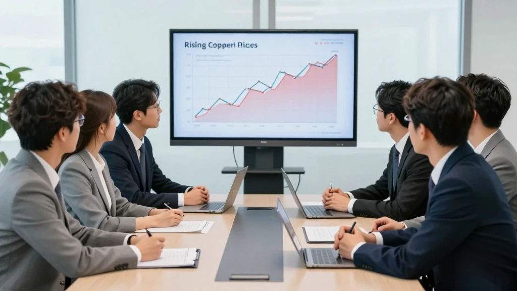 구리 관련 산업별 시세 영향 분석 이미지