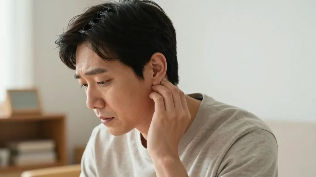 귀 뒤 멍울 원인별 병원 진료과 선택법 이미지