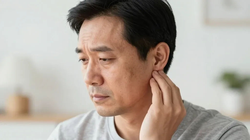 귀밑 멍울 진단 절차 및 방법 이미지