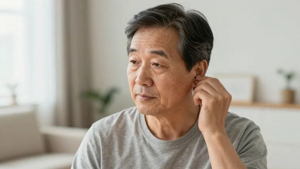 귓볼주름 유형과 형태 분류 이미지