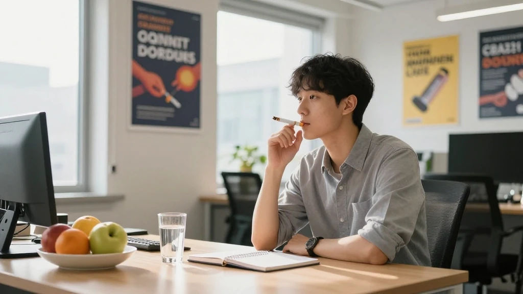 금연 후 1일차부터 1주일 내 신체변화와 금단 증상 이미지