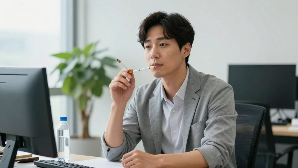 금연 6개월과 1년 경과 후 신체 변화 이미지