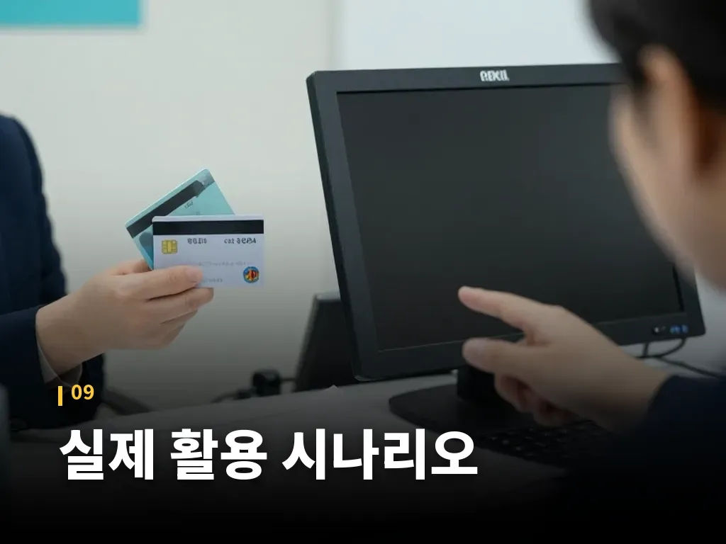 실제 활용 시나리오 이미지