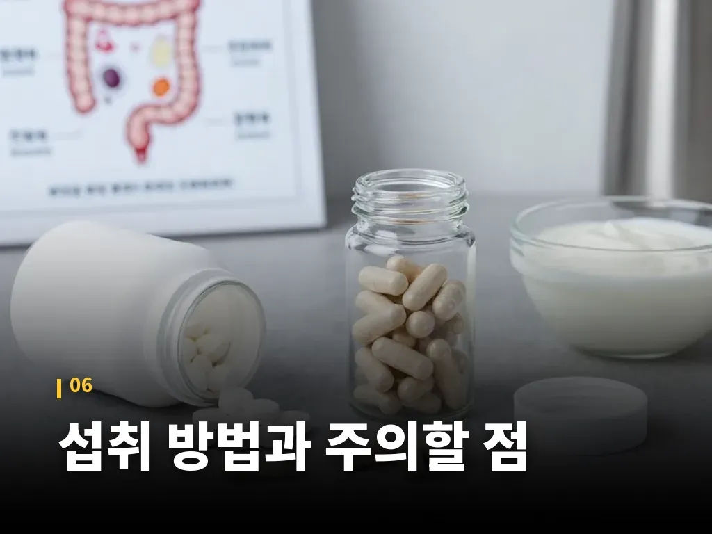 섭취 방법과 주의할 점 이미지