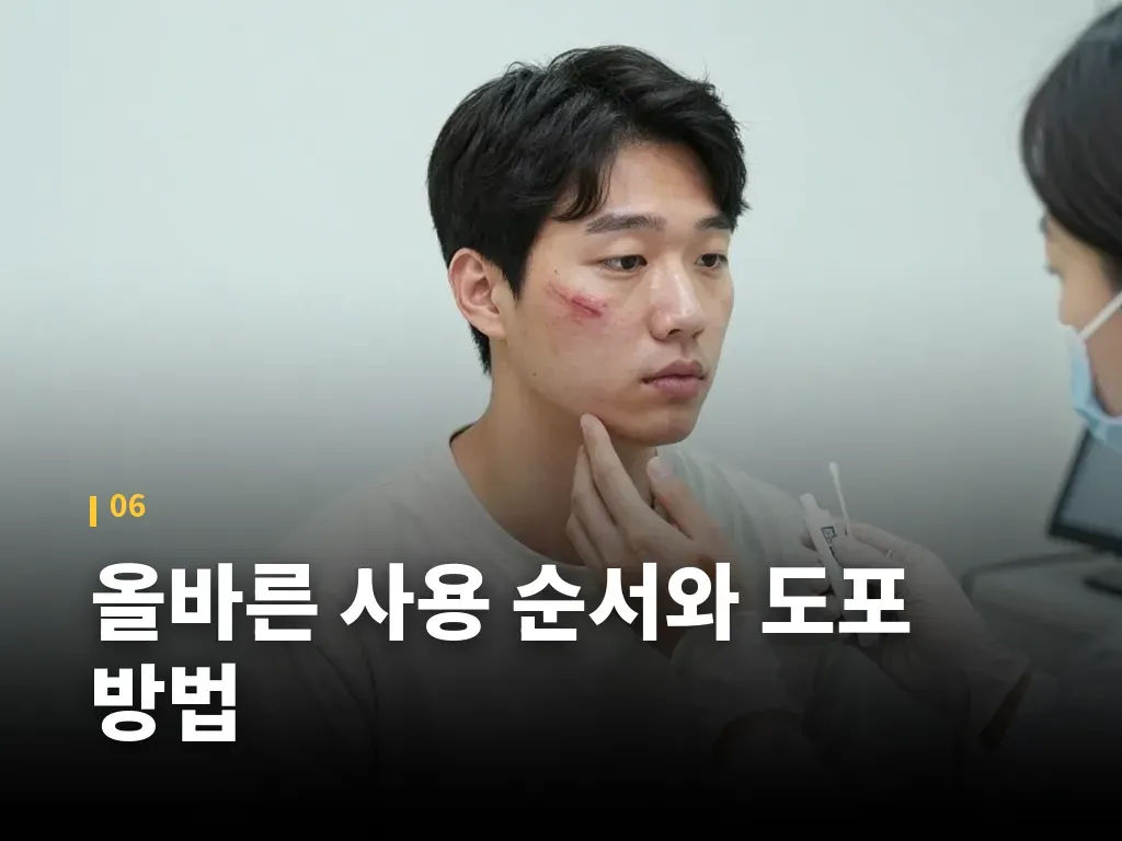 병원 치료와 함께 쓸 때의 포인트 이미지