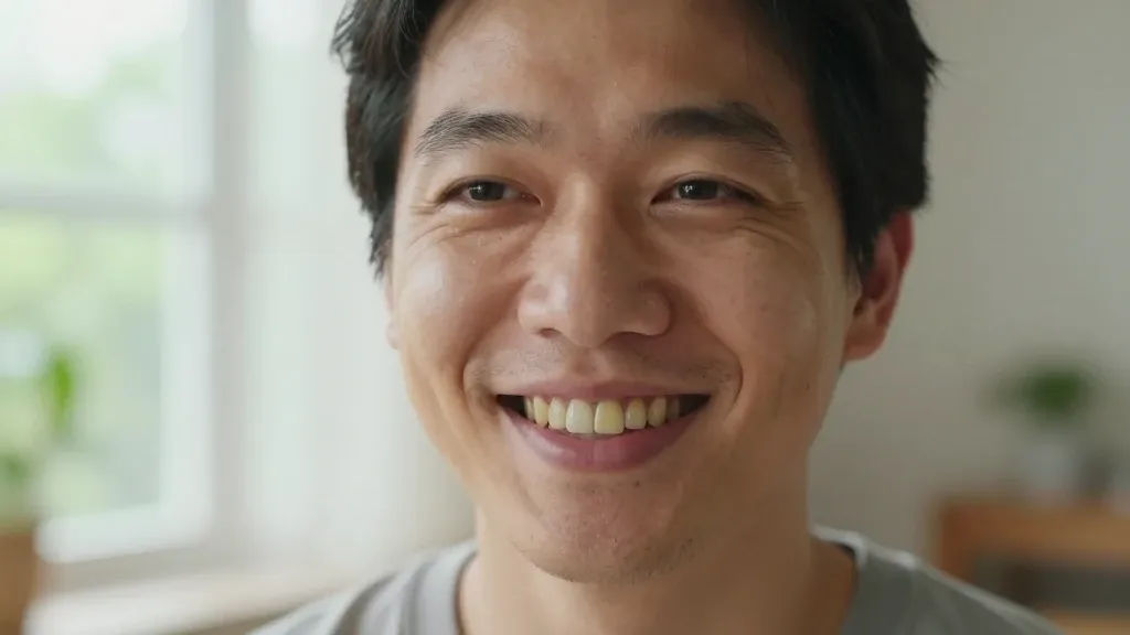 누런이빨 단계별 해결 방법 이미지