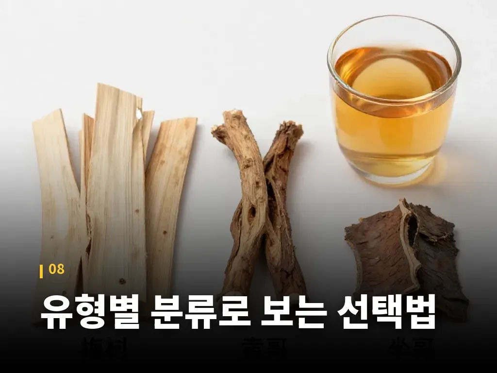유형별 분류로 보는 선택법 이미지
