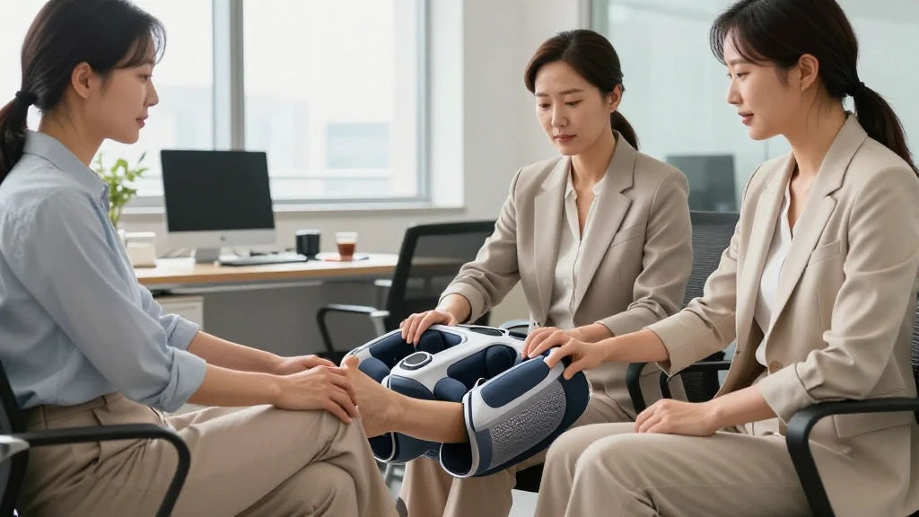 다리 안마기 종류별 특징과 장단점 이미지