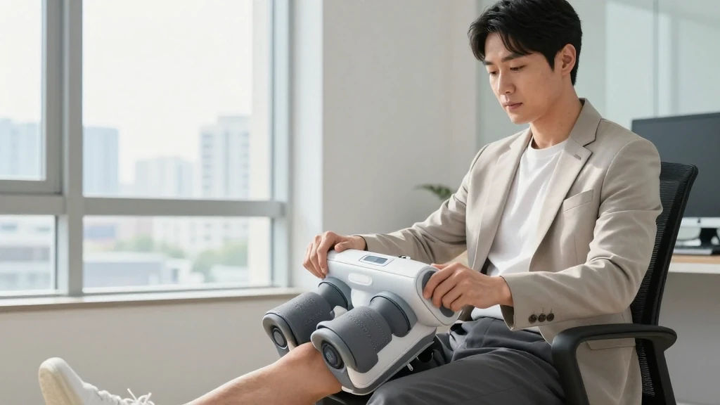 다리 안마기와 함께하면 좋은 건강 관리 팁 이미지