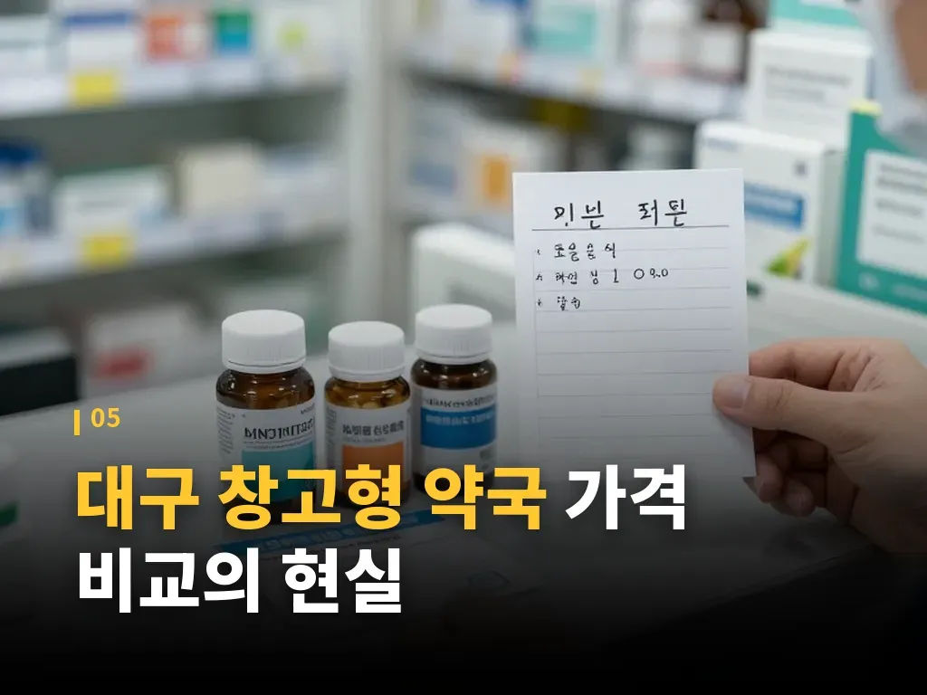대구 창고형 약국 방문 절차 이미지