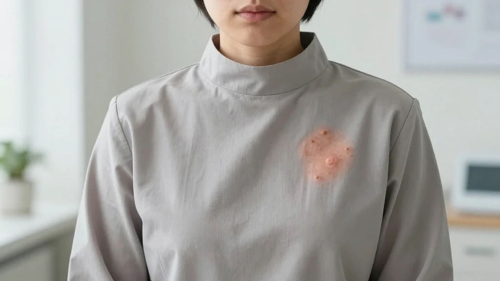 대상포진 증상과 면역력 관계 이미지