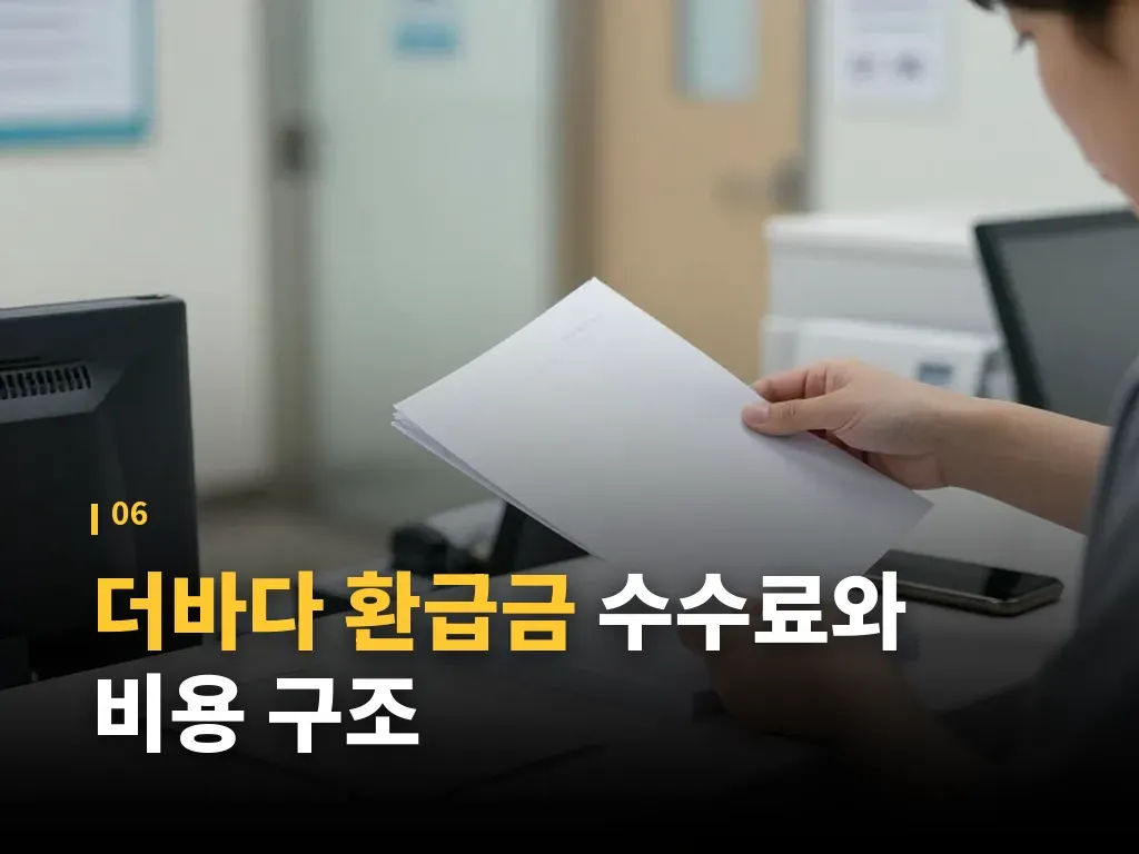더바다 환급금이 적합한 사람과 아닌 사람 이미지