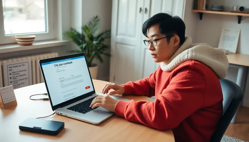 도시가스 캐시백 대상과 제외 대상 분류 이미지
