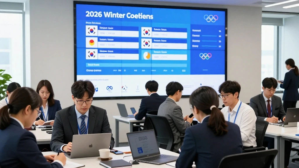 한국 선수단 메달 가능성 높은 경기 일정 집중 이미지