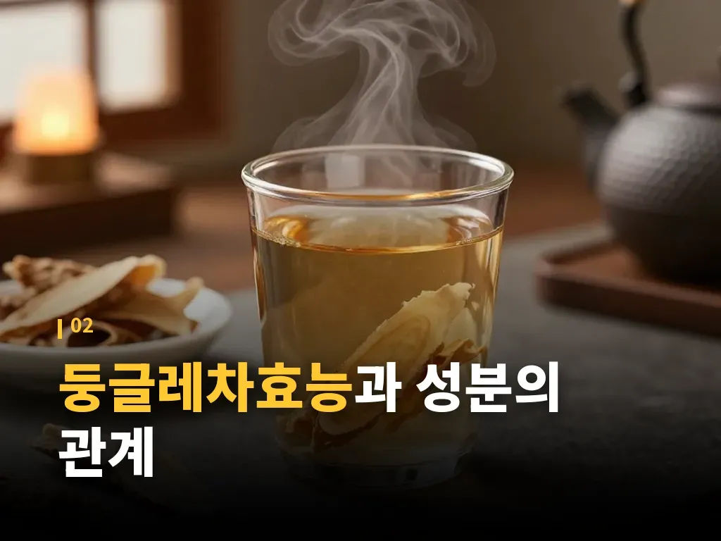 둥글레차 끓이는 방법과 섭취 단계 이미지
