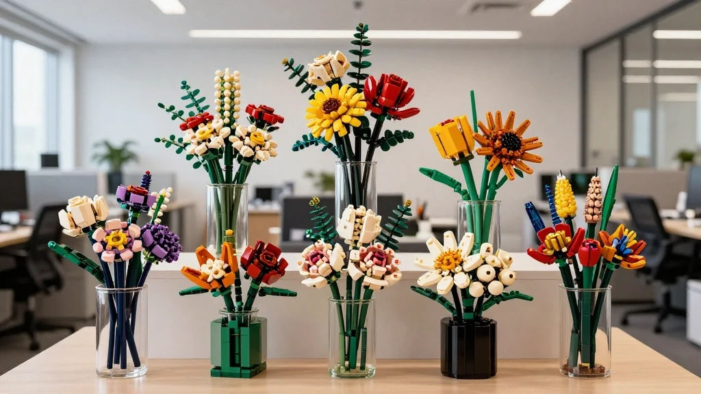레고 꽃다발 구매처 및 추천 장소 이미지