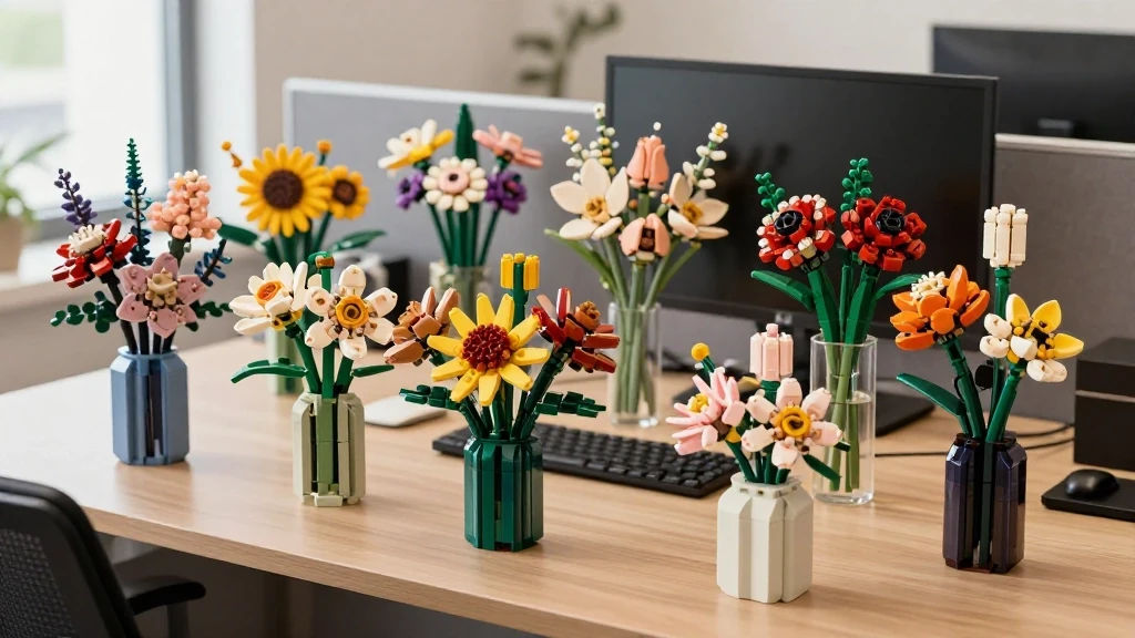 레고 꽃다발 선물 시기와 추천 대상 이미지