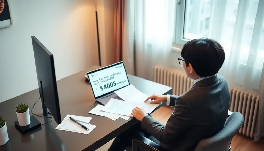 롯데카드 장기대출 한도 관련 Q&A 이미지