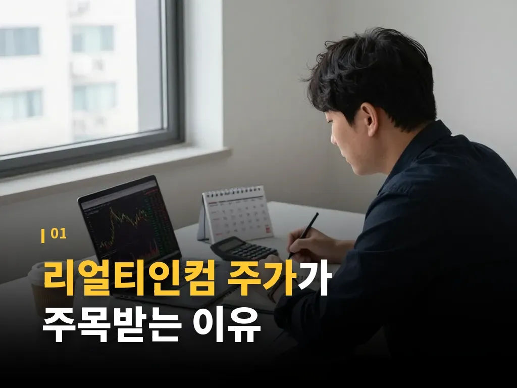 리얼티인컴 주가와 금리의 관계 이미지