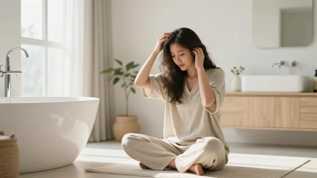 머리빠지는이유 자가 진단법과 전문가 상담 시기 이미지
