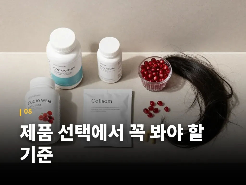 제품 선택에서 꼭 봐야 할 기준 이미지