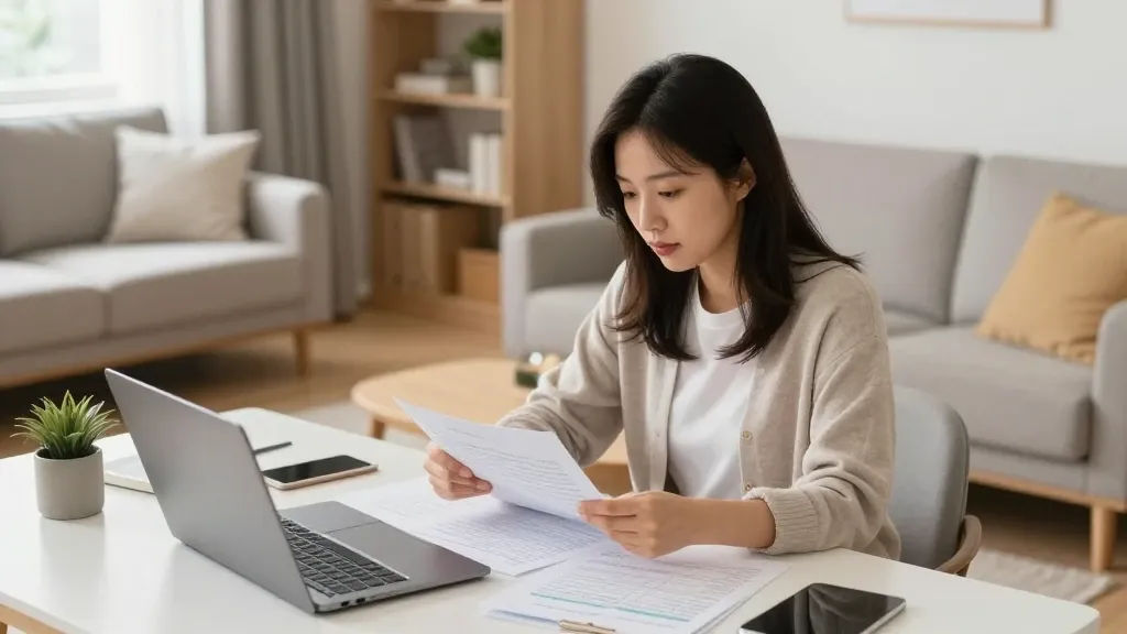 무서류 주부대출 상품 유형별 비교 이미지