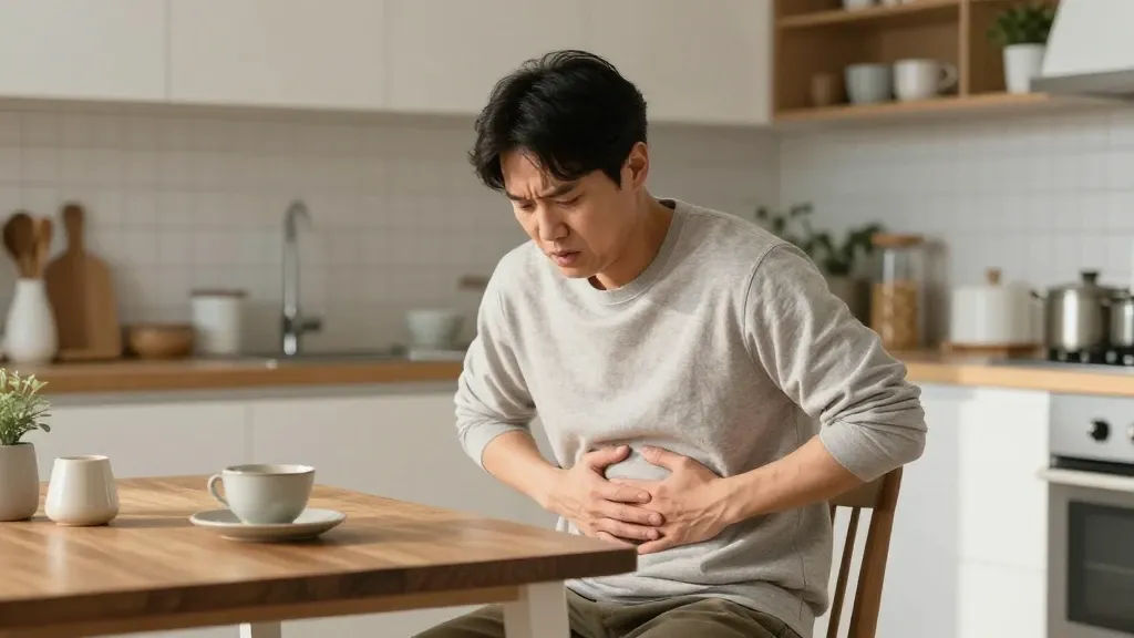 미란성 위염 예방을 위한 식습관과 생활습관 이미지