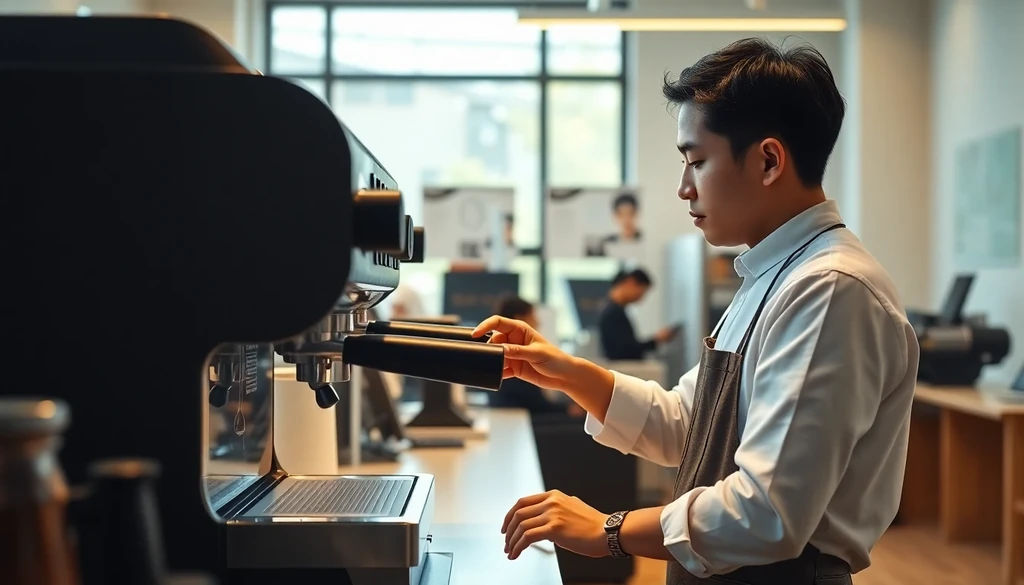 바리스타 국비지원 핵심요약 이미지