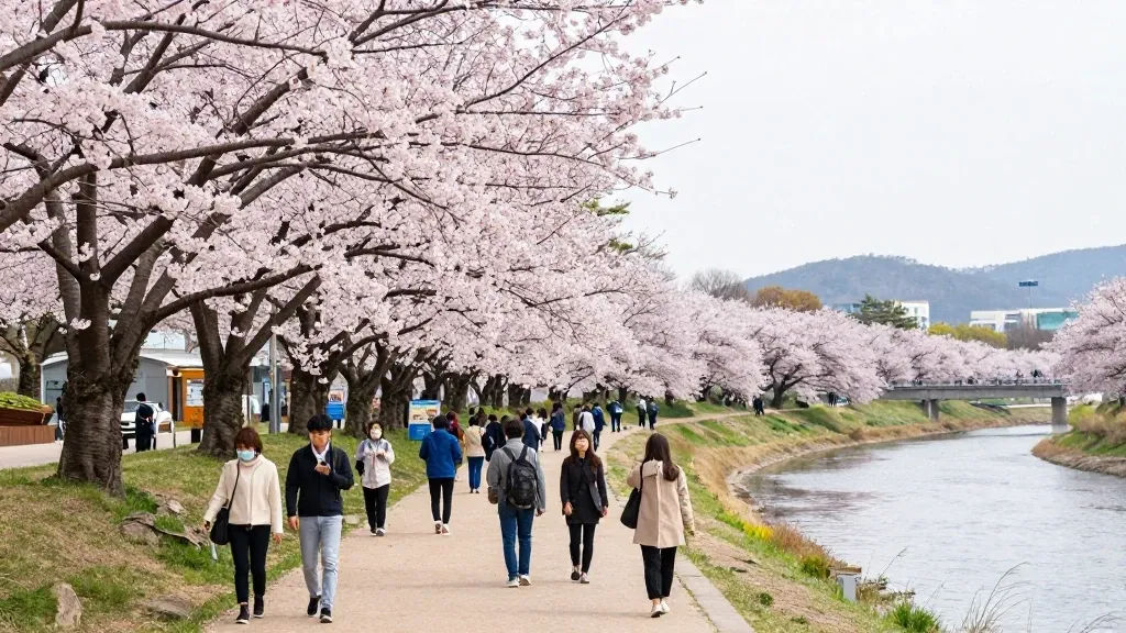 벛꽃과 관련 산업 동향 및 신제품 사례 이미지