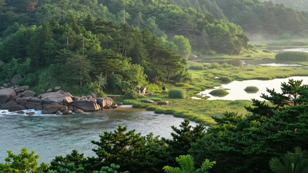 변산반도 생태탐방원 자연 보호와 관광 연계 전략 이미지