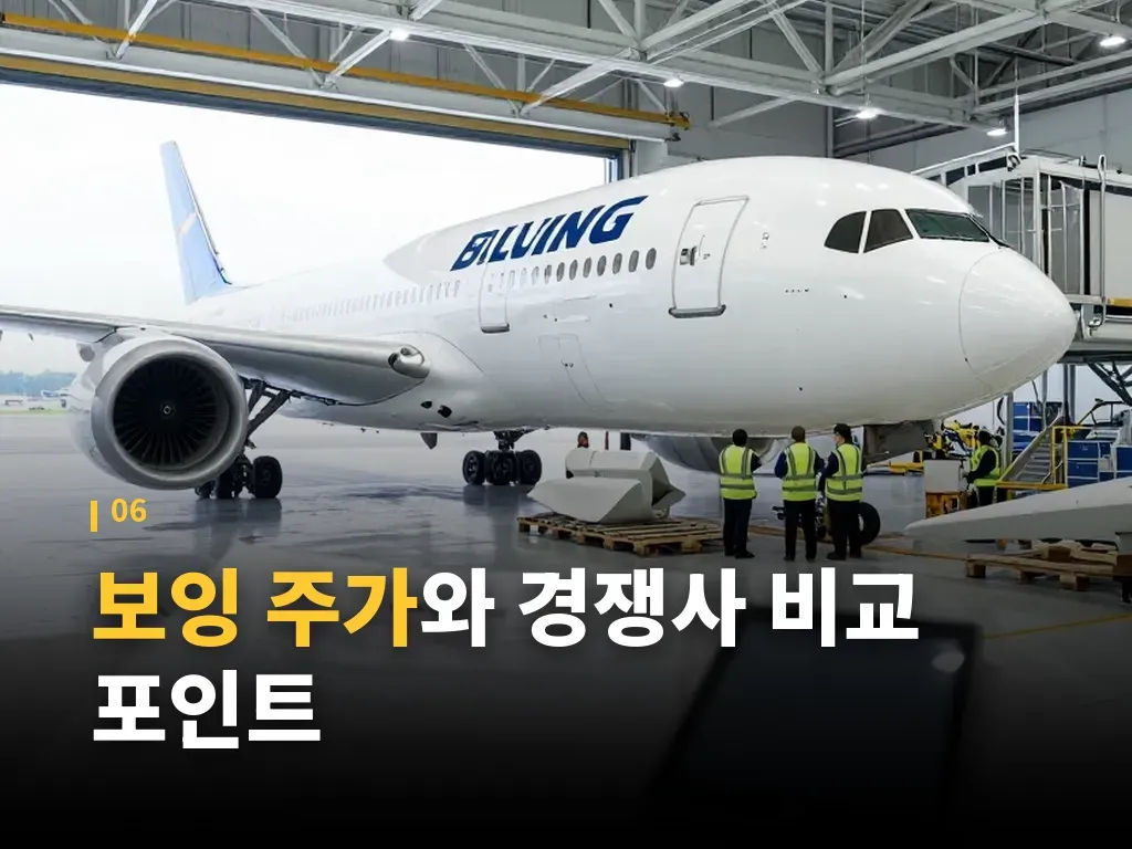 보잉 주가에 대한 투자자별 접근법 이미지