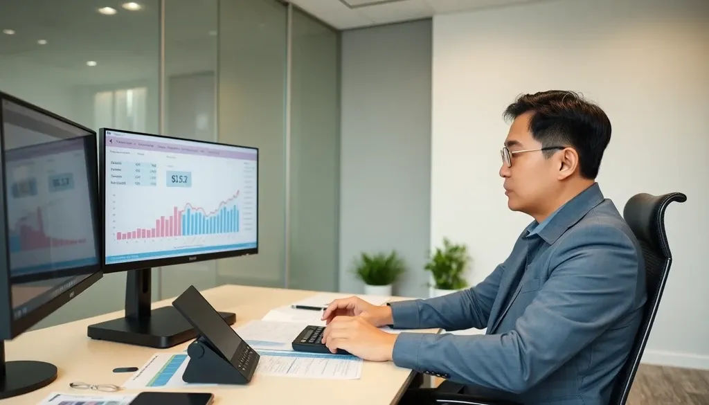 금리 계산법과 월 상환액 산출 방법 이미지