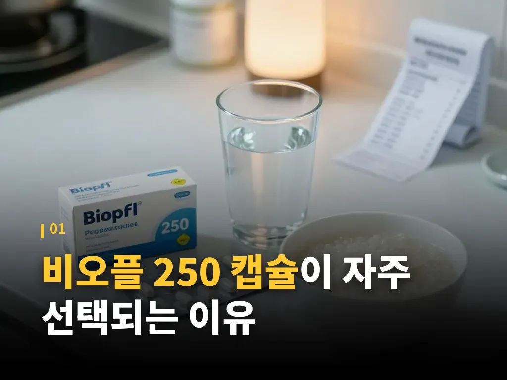비오플유산균이 필요한 상황과 그렇지 않은 상황 이미지