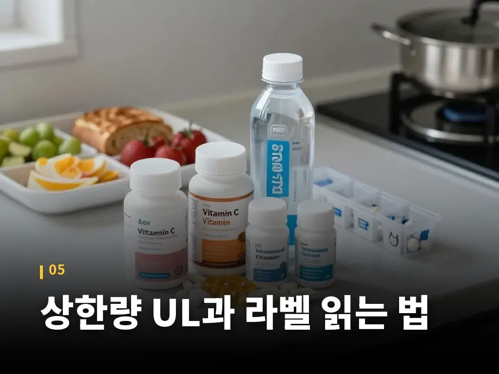 상한량 UL과 라벨 읽는 법 이미지