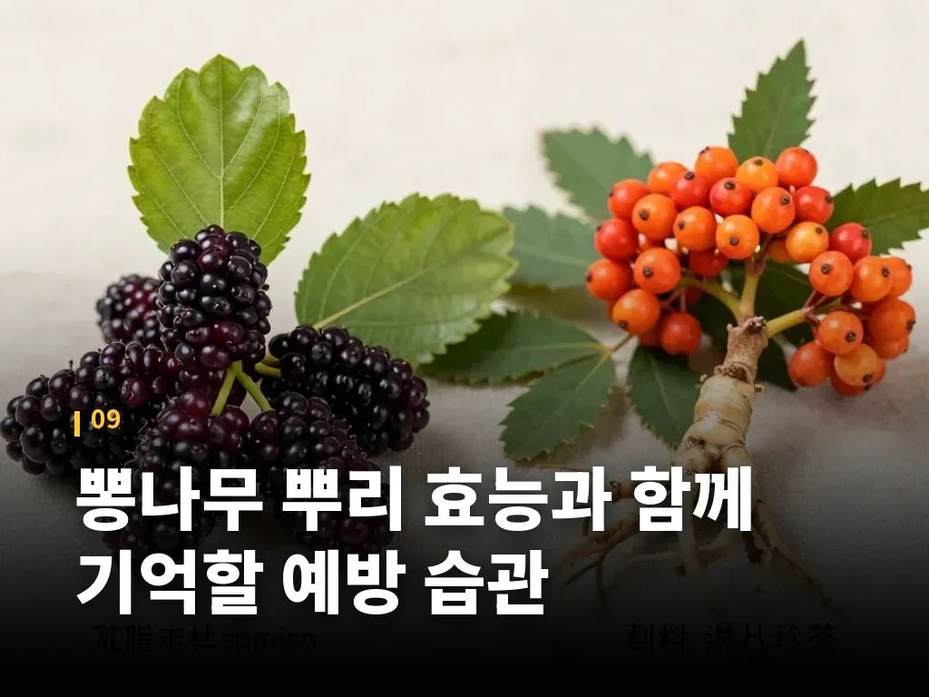 뽕나무 뿌리 효능과 함께 기억할 예방 습관 이미지